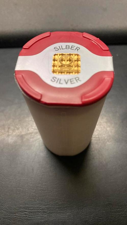 Oostenrijk Philharmoniker 20 ounces zilver in tube 2021, Postzegels en Munten, Edelmetalen en Baren, Zilver, Ophalen of Verzenden