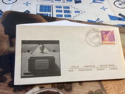 No2605 Veldpost herdenking Kesiler Ambarawa Biroe 15-8-1992, Postzegels en Munten, Postzegels | Eerstedagenveloppen, Onbeschreven