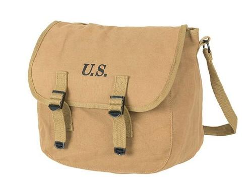 Us ww2 Musette bag - repro, Verzamelen, Militaria | Tweede Wereldoorlog, Landmacht, Amerika, Ophalen of Verzenden