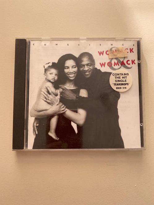 Womack & Womack - Conscience, Cd's en Dvd's, Cd's | Pop, Zo goed als nieuw, 1980 tot 2000, Ophalen of Verzenden