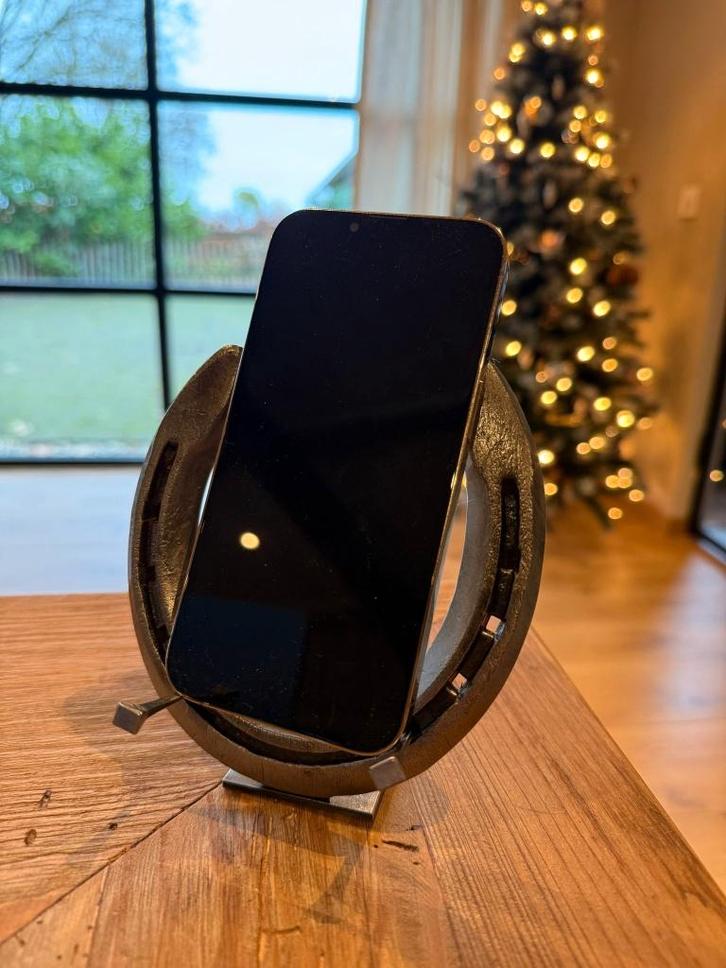 Unieke houder voor telefoon of foto van hoefijzer, Huis en Inrichting, Woonaccessoires | Overige, Nieuw, Verzenden