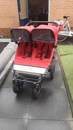 Mountain tweeling duo buggy, Kinderen en Baby's, Ophalen of Verzenden, Gebruikt, Overige merken, Voetenzak
