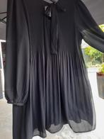 Super leuke zwarte jurk met lange mouwen, Kleding | Dames, Grote Maten, Ophalen of Verzenden, Jurk, Zwart, Onbekend
