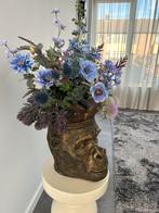 Werner voss bloempot apenkop, Ophalen of Verzenden, Rond, Aardewerk, Minder dan 25 cm