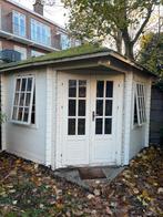 Houten Tuinhuis / Blokhut met Ramen, Tuin en Terras, Tuinhuizen, Ophalen, Tuinhuis, 250 tot 500 cm, 2 ramen