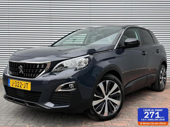 Peugeot 3008 1.2 Cruise Carplay Camera NL Auto Unkiek 78048, Auto's, Peugeot, Bedrijf, Te koop, ABS, Airbags, Airconditioning