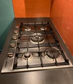 Gasfornuis 5 pitten met wokbrander, Gebruikt, Minder dan 85 cm, Ophalen of Verzenden, Inbouw