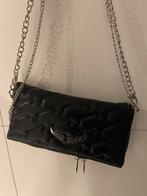 Zadig et voltaire tas, zwart zilver, Verzenden, Zo goed als nieuw, Zwart, Handtas
