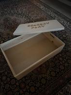 Houten kist Sensory Play, Doe-het-zelf en Verbouw, Kratten en Dozen, Ophalen of Verzenden, Zo goed als nieuw, Minder dan 35 cm