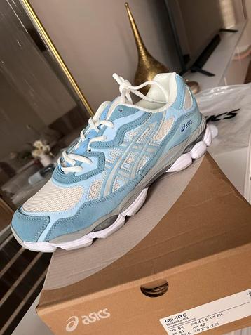 Nieuwe Asics GEL-NYC  Beige Blauw - Maat 43,5 beschikbaar voor biedingen