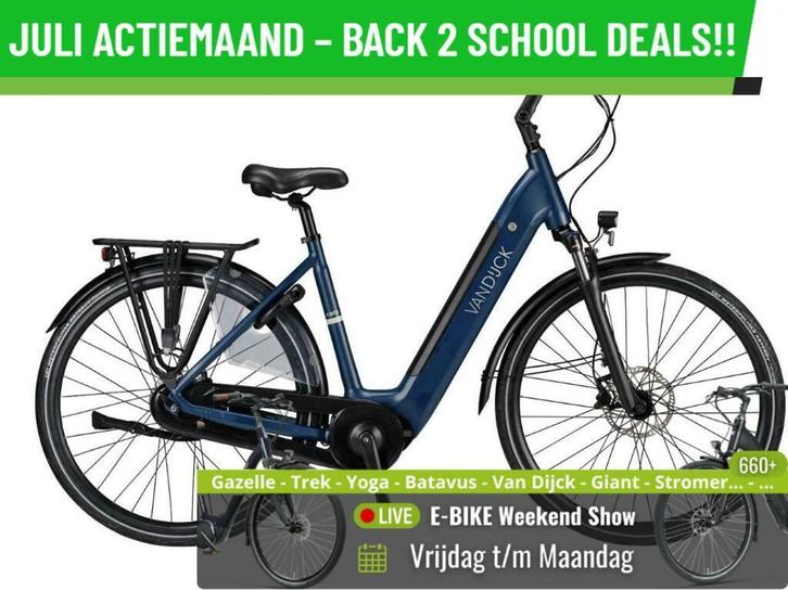 Nieuwe E-Bike! Van Dijck Ceto 2022! Middenmotor! 655WATT!!, Fietsen en Brommers, Elektrische fietsen, Gebruikt, Overige merken