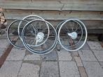 28 inch fietswielen - voor- en achterwielen, Ophalen, Zo goed als nieuw, Algemeen, Wiel