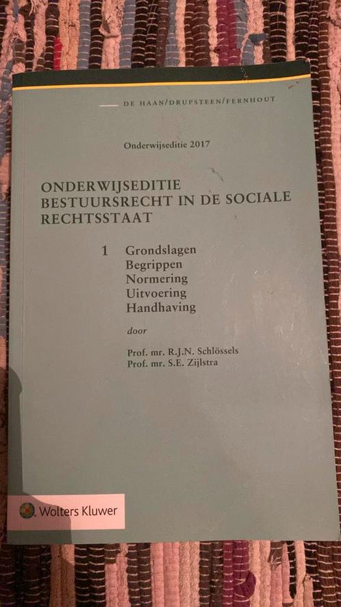 Onderwijseditie bestuursrecht in de sociale rechtsstaat, ban, Boeken, Wetenschap, Zo goed als nieuw, Sociale wetenschap, Ophalen of Verzenden
