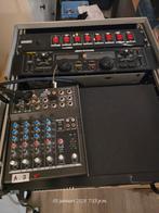DJ set met Mixer in Flightcase, Muziek en Instrumenten, Mengpanelen, Ophalen of Verzenden, Zo goed als nieuw, 5 tot 10 kanalen