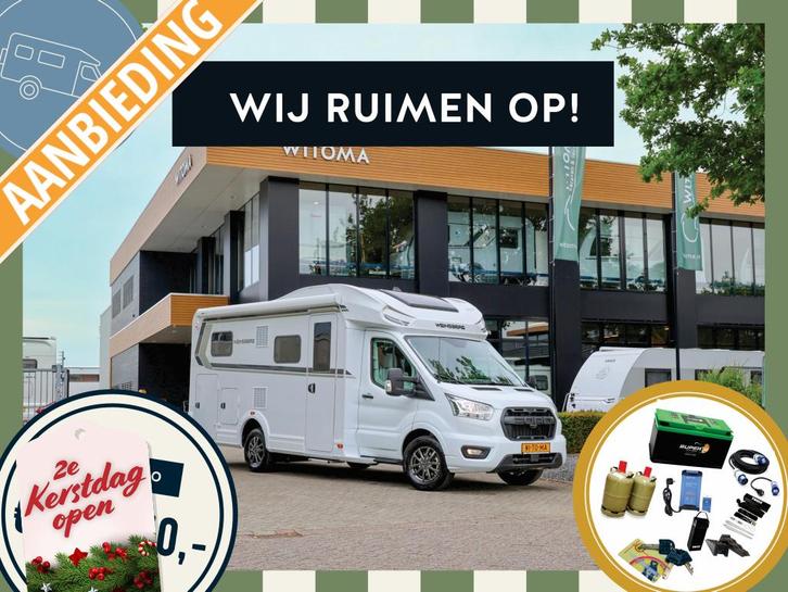 Weinsberg CaraSuite 155pk Automaat SALE, Caravans en Kamperen, Campers, Bedrijf, tot en met 4, Half-integraal, Weinsberg, Ford
