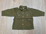 Baby boy blouse overhemd groen maat 80, Kinderen en Baby's, Babykleding | Maat 80, Ophalen of Verzenden, Zo goed als nieuw, Jongetje