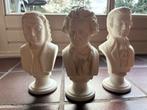Beeldjes gips componisten, Antiek en Kunst, Kunst | Beelden en Houtsnijwerken, Ophalen of Verzenden