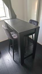 Bar met 2 krukken, Huis en Inrichting, Ophalen, Zo goed als nieuw