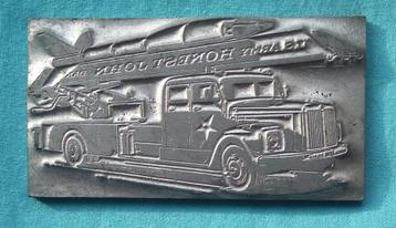 DRUKPLAAT PRINTPLAAT US ARMY HONEST JOHN RAKETDRAGER TRUCK beschikbaar voor biedingen