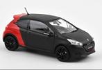 Peugeot 208 GTi 30TH '14 Zwart / rood 1:43 NOREV ref: 472821
