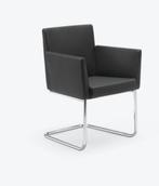 Mooie leren Artifort Paco Gerard Vollenbrock design stoel, Huis en Inrichting, Ophalen, Gebruikt, Twee, Zwart
