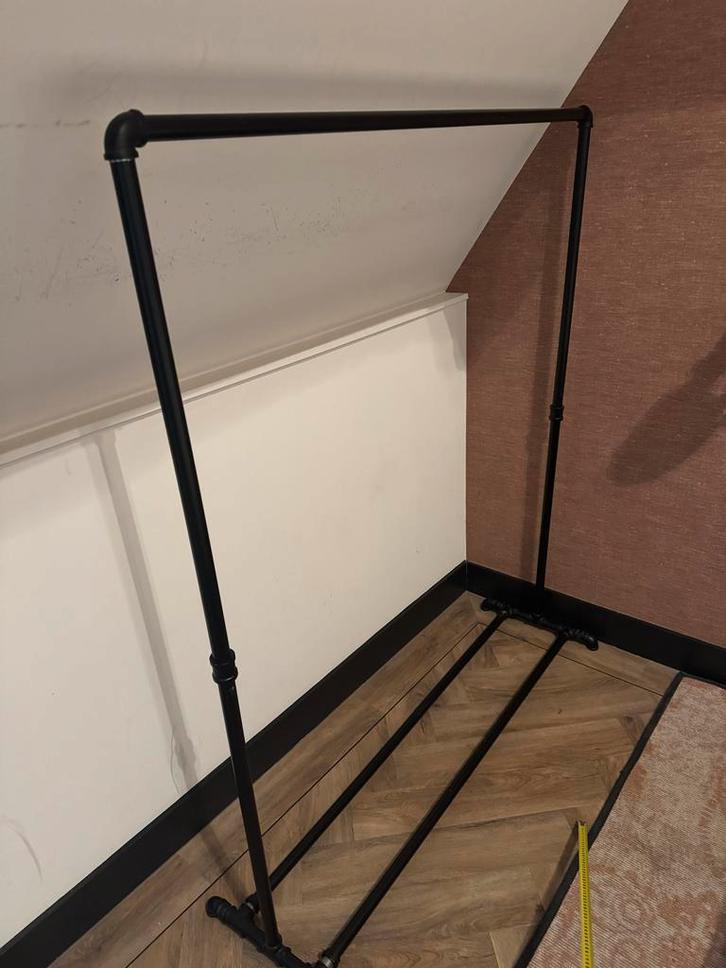 Stalen Kledingrek - Industrieel Design, Kleding | Dames, Kledingrekken, Gebruikt, Ophalen