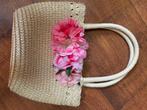 Tasje met bloemen en drukknop, Ophalen of Verzenden, Zo goed als nieuw