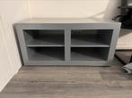 Metalen tv meubel, Huis en Inrichting, Kasten | Televisiemeubels, Ophalen, Gebruikt, 50 tot 100 cm, Minder dan 100 cm