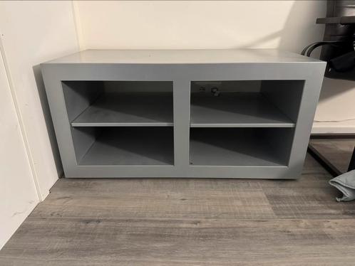 Metalen tv meubel, Huis en Inrichting, Kasten | Televisiemeubels, Gebruikt, Minder dan 100 cm, 50 tot 100 cm, 25 tot 50 cm, Metaal