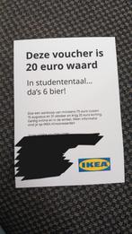 €20 korting bij Ikea, Tickets en Kaartjes, Eén persoon, Kortingsbon