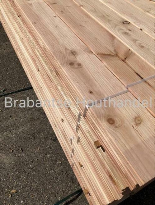 Douglas dakbeschot / velling delen / gevel bekleding planken, Doe-het-zelf en Verbouw, Platen en Panelen, Nieuw, Hout, Minder dan 20 mm