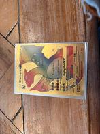 Zeldzame Gouden Charizard GX Pokemon Kaart 150/147, Ophalen of Verzenden, Gebruikt, Losse kaart, Foil