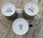 3 x ELLE HOME Mok Eat Diamonds for Breakfest  Shine All Day, Nieuw, Ophalen of Verzenden, Bord(en), Wedgwood