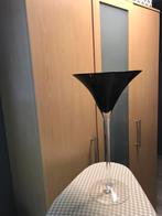 Zwarte Champagne Vazen - Set van 2, Huis en Inrichting, Woonaccessoires | Vazen, Gebruikt, 50 tot 75 cm, Zwart, Ophalen of Verzenden