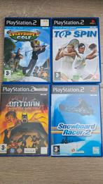PlayStation 2 Games - Everybody's Golf, Top Spin, Batman, Online, Gebruikt, 1 speler, Ophalen of Verzenden
