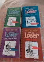 Het leven van een Loser - 4 Boeken Set, Ophalen of Verzenden, Gelezen, Jeff Kinney, Fictie algemeen