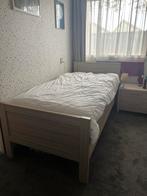 Eenpersoonsbed + Nachtkastje - 98x208 cm, Ophalen, Gebruikt, 90 cm, Eenpersoons