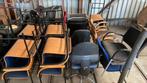 T.E.A.B. Partij stapelbare stoelen– kantoorstoelen (ca 36st), Huis en Inrichting, Stoelen, Kunststof, Overige kleuren, Vijf, Zes of meer stoelen
