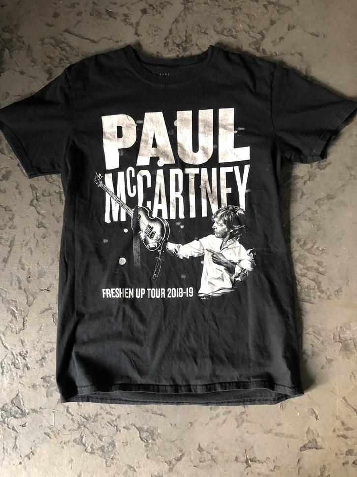Paul McCartney freshen up tour tshirt 2018-19, Verzamelen, Muziek, Artiesten en Beroemdheden, Gebruikt, Kleding, Ophalen of Verzenden