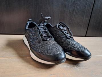Zwarte sneakers met glittertje maat 38 NIEUW! beschikbaar voor biedingen