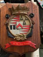Wapenschild Hr.Ms. isaac Sweers, Ophalen of Verzenden, Marine, Nederland, Embleem of Badge