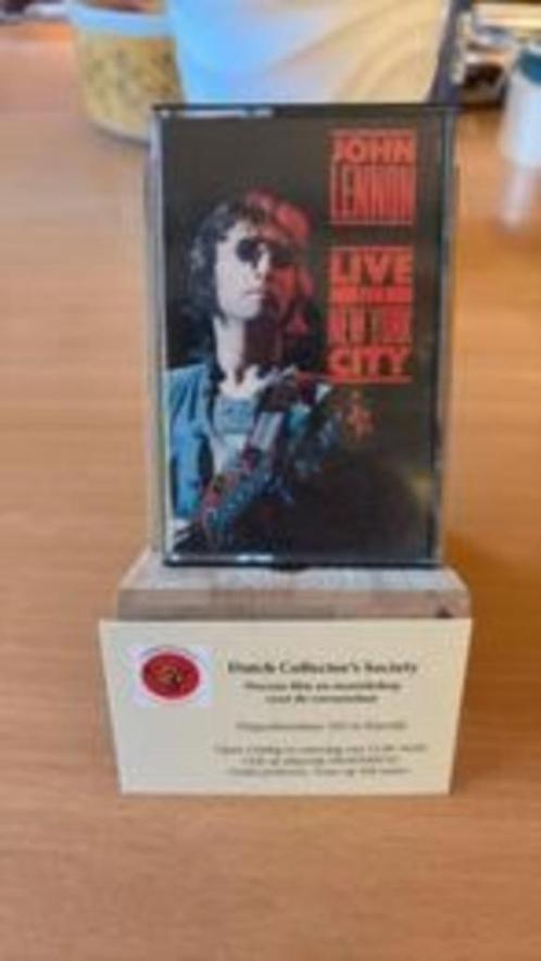John Lennon muziek cassette Live in New York city 11 tracks, Cd's en Dvd's, Cassettebandjes, Gebruikt, Origineel, Rock en Metal