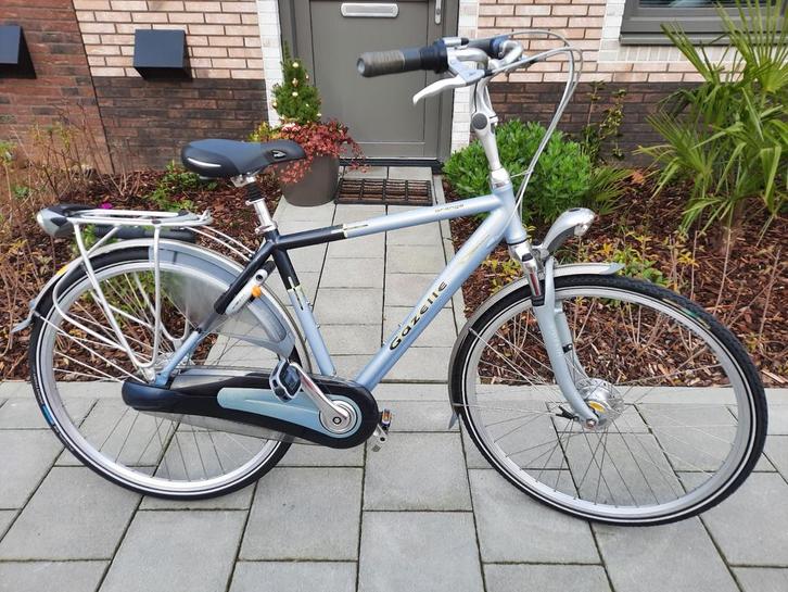 Herenfiets Gazelle Orange Framesize 49 .1e eigenaar, Fietsen en Brommers, Fietsen | Heren | Herenfietsen, Zo goed als nieuw, Gazelle