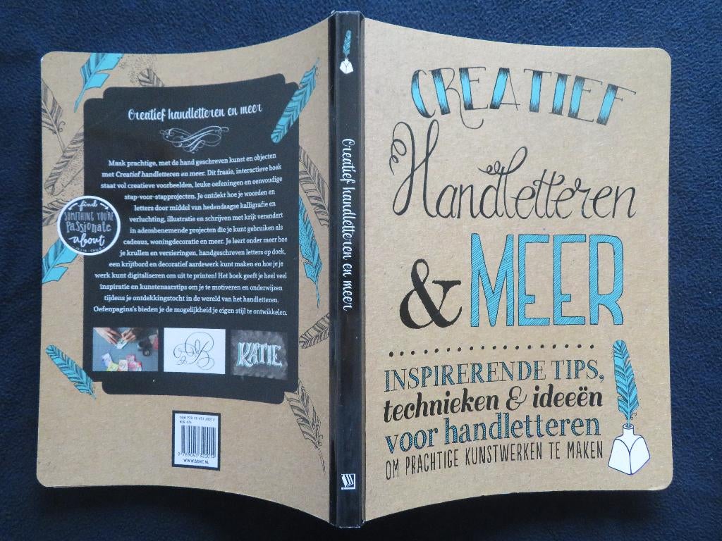 Creatief Handletteren en meer, Boeken, Gabri Joy Kirkendall e.a., Ophalen of Verzenden, Zo goed als nieuw, Tekenen en Schilderen