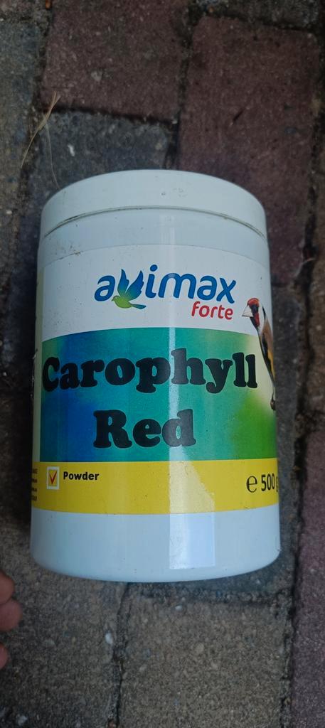 Corophyll red 500gram rode kleurstof, Dieren en Toebehoren, Vogels | Toebehoren, Zo goed als nieuw, Eten en Drinken, Ophalen of Verzenden
