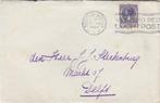 Poststuk Arnhem- Delft 1928 Wilhelmina, Postzegels en Munten, Brieven en Enveloppen | Nederland, Ophalen of Verzenden, Envelop