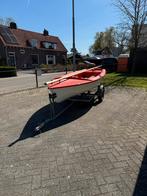 Zeilbootje Varuna 400 met trailer en motor, Watersport en Boten, Zeilen en Zeiltoebehoren, Ophalen, Gebruikt, 3 tot 6 meter