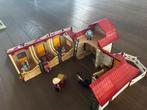 Playmobil Paardenstal met Accessoires, Ophalen, Zo goed als nieuw, Complete set