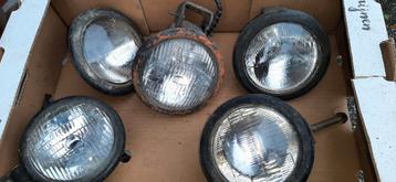 5 STUK'S WERK LAMPEN DDR LKW TRAKTOR iki beschikbaar voor biedingen