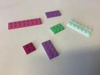 Lego plaat 2x2 2x3 2x4 2x6 2x8 goren roze paars, Gebruikt, Ophalen of Verzenden, Lego, Losse stenen